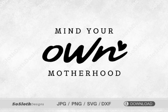 Mom Life Graphics for Crafts Branding