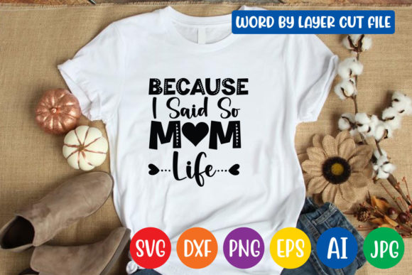 Mom Life SVG for Crafts and Graphics