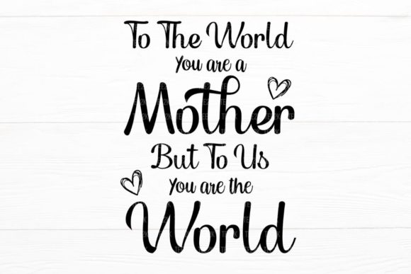 Motherhood Graphics for Crafts & Branding