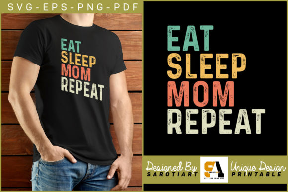 Retro Mom SVG for Crafts and Graphics