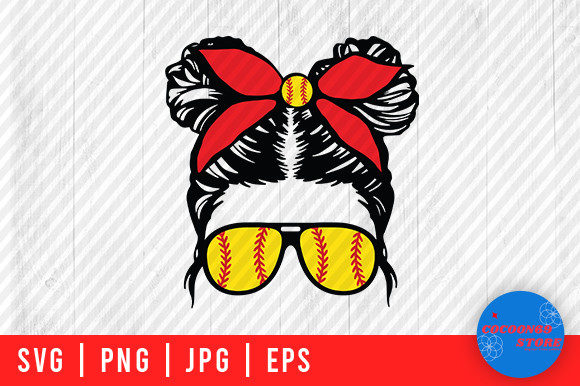 Softball Daughter and Mom Life Svg for Crafts and Graphics